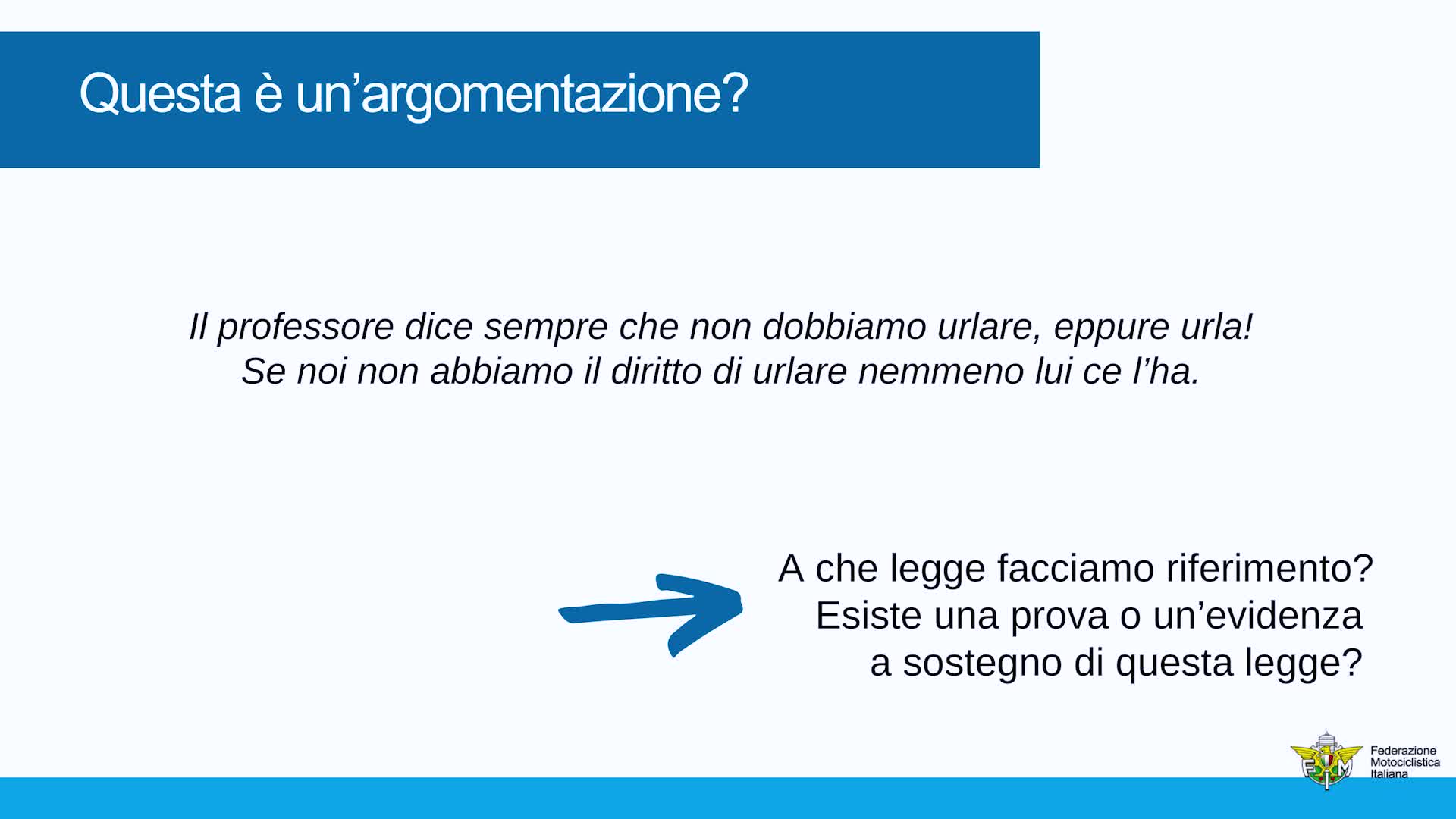 1-Corso sviluppo del pensiero e argomentazione