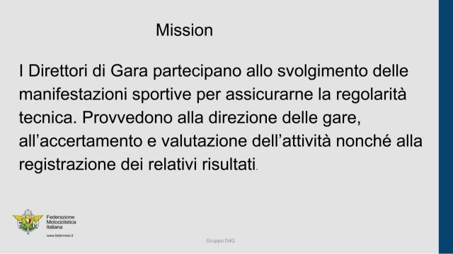Corso Allievi Direttori di Gara (Baldi)