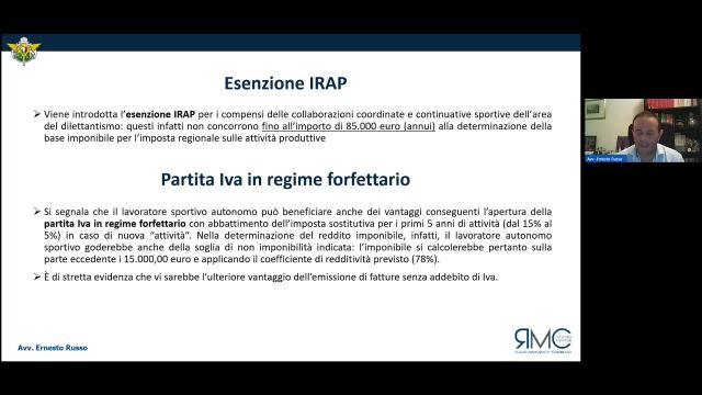06 Irap e Partita iva regime forfettario