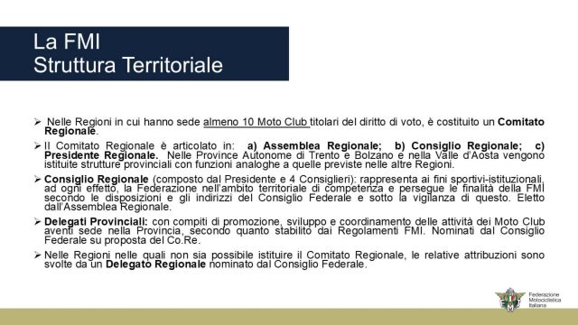 Aspetti generali dell’organizzazione federale