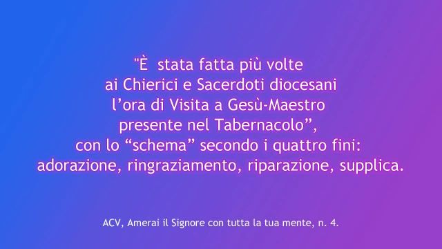 ACV - 3ª Lezione - italiano