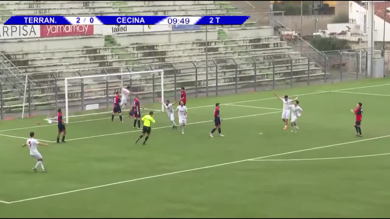 Finale di Coppa Italia Eccellenza Terranuova T. -   Sporting Cecina 4-0 ( HL e interviste)