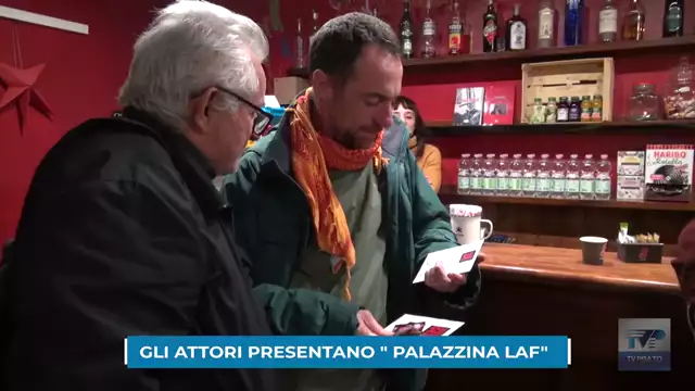Michele Riondino e Elio Germano al Terminare per il lancio del film 