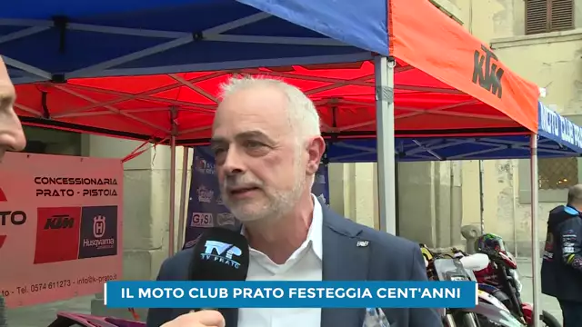 Il Moto Club Prato festeggia cent'anni