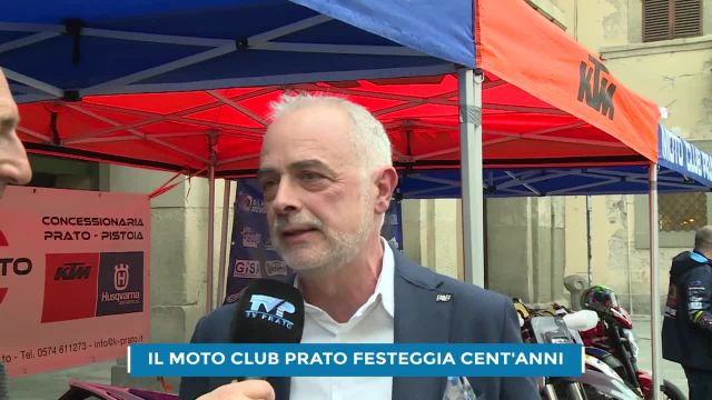 Il Moto Club Prato festeggia cent'anni