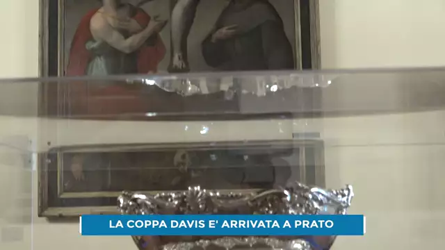 La Coppa Davis è arrivata a Prato