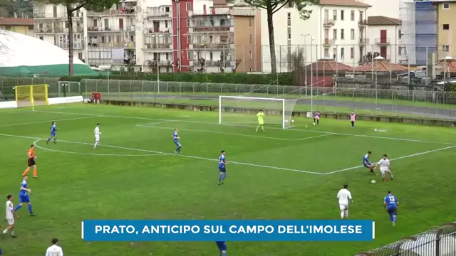 Calcio, presentazione  anticipo di campionato Imolese -  Prato