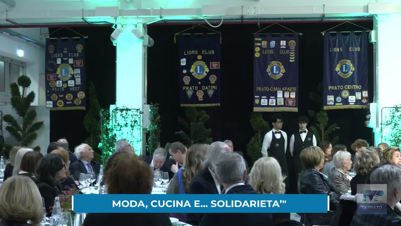 Moda, cucina e solidarietà a favore di Casa Bandera nel Fashion show dinner di Confesercenti Prato