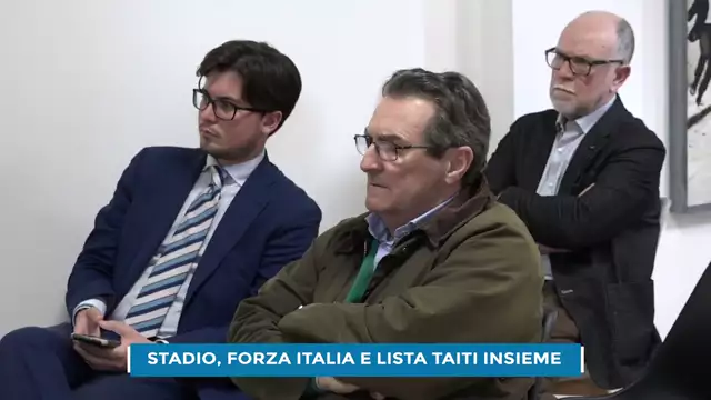 Lista Taiti e Forza Italia insieme per la riqualificazione dello stadio Lungobisenzio