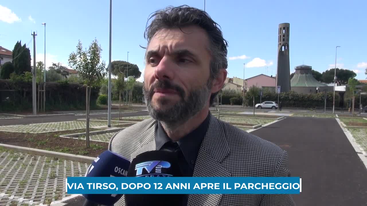 Aperto il parcheggio di via Tirso atteso da 12 anni dai residenti