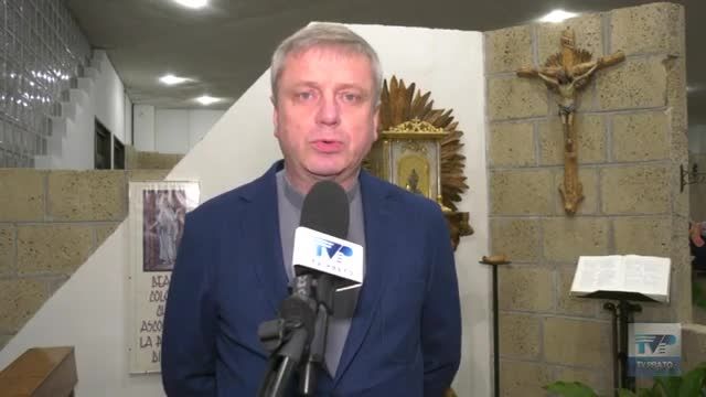 Don Jacek fa il suo ingresso come nuovo parroco alle Fontanelle