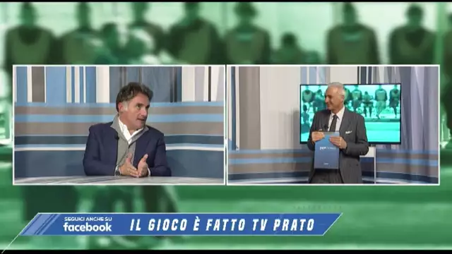 Il presidente del Prato Stefano  Commini ospite a 