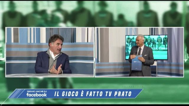Il presidente del Prato Stefano  Commini ospite a 