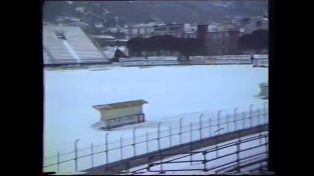 video nevicata a Prato gennaio 1985