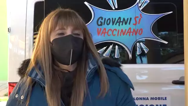 Arriva alle scuole Marcocci il camper vaccinale