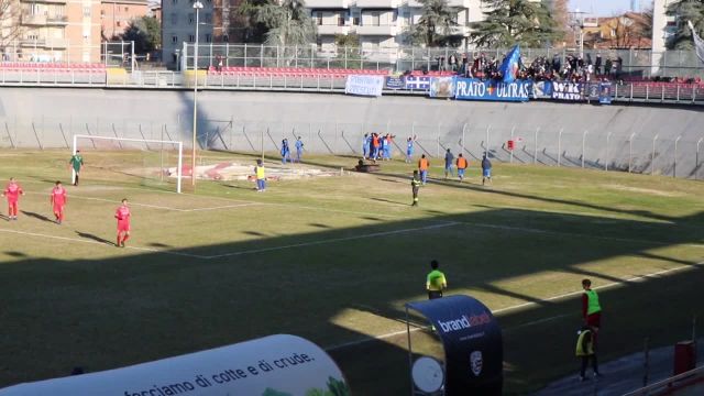 Serie D, turno infrasettimanale presentazione Prato -  Lentigione
