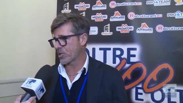 Il vice-allenatore della nazionale di calcio Evani presenta il suo libro  a Villa Guicciardini