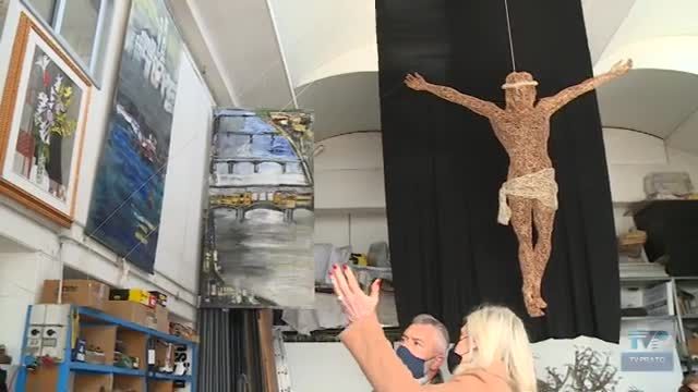 Montemurlo, svelato alla Signal il Cristo di Giuseppe Guanci