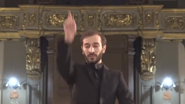 esecuzione del Sanctus concerto della camerata