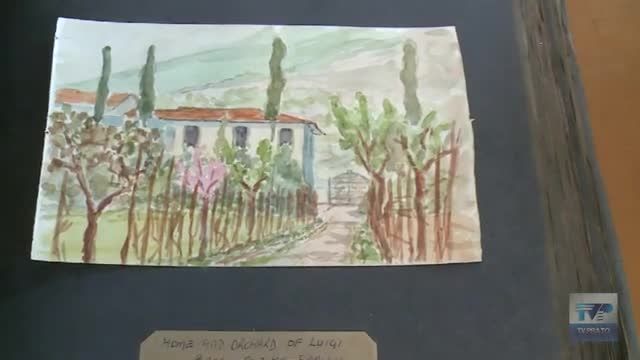 A Montemurlo gli acquerelli del soldato che dipingeva la pace