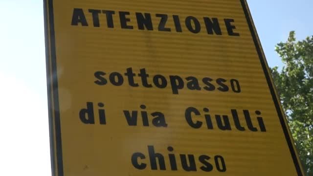dissequestrato il sottopasso di via ciulli, ecco come si presenta