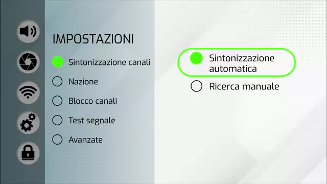 Tv Prato tutorial sintonizzazione