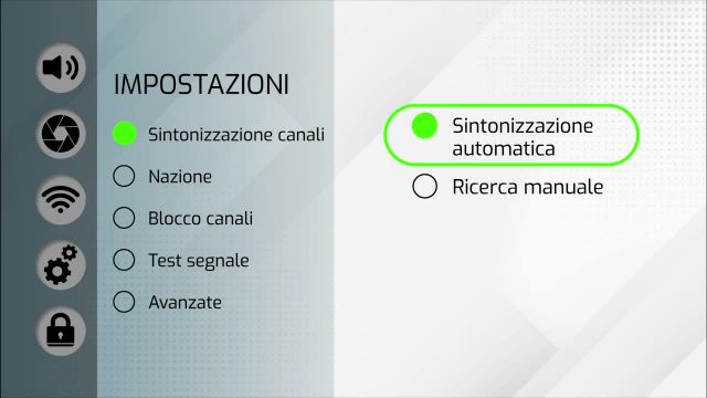 Tv Prato tutorial sintonizzazione