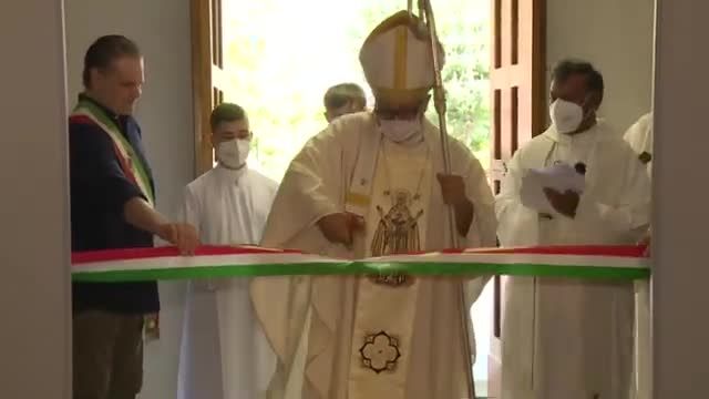 inaugurata la chiesa di sasseta dopo il restauro