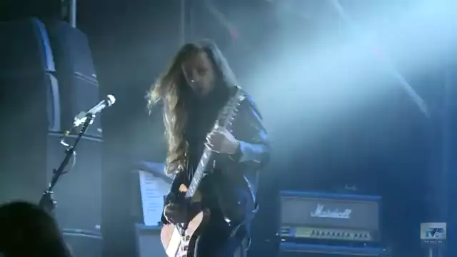 Gli Hardcore Superstar sul palco di piazza Duomo