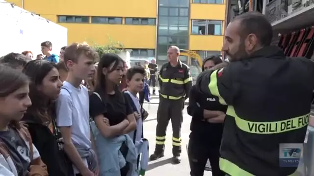 Settimana della Protezione Civile, al Datini la simulazione del recupero di uno studente ferito
