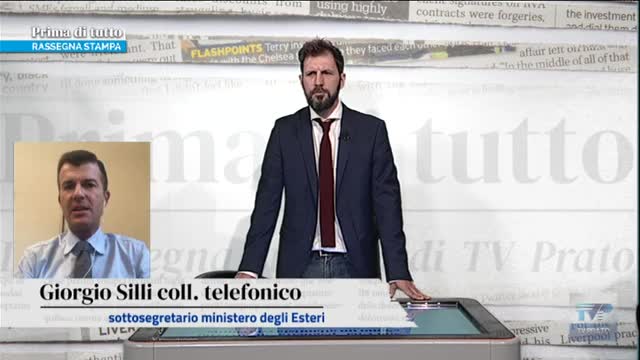 Intervista al Sottosegretario Giorgio Silli a Prima di tutto TV PRATO
