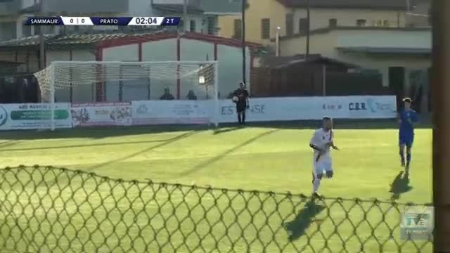 Calcio, gli highlights di Sammaurese-Prato