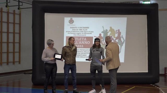 Atleta dell'anno 2022 Montemurlo