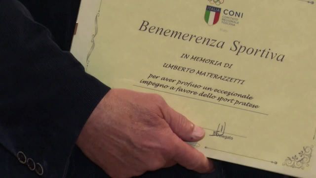 Benemerenze sportive Coni 2022 e premi Prato Loves Sport