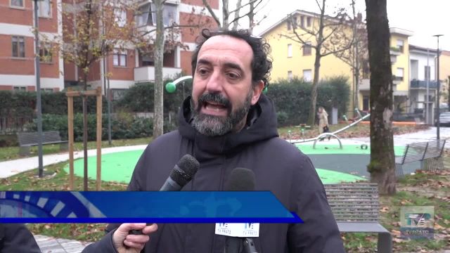 Nuova fontana e targa celebrativa per i giardini di via dell'Alberaccio a San Paolo