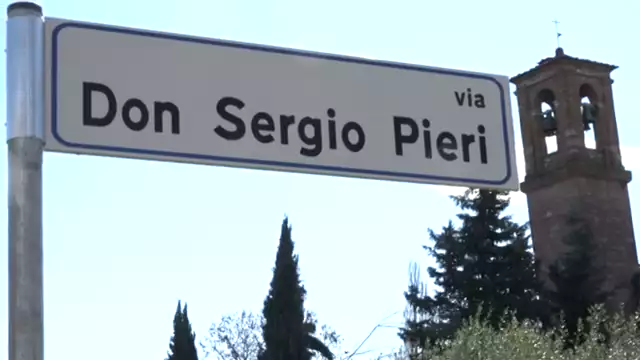 intitolazione strada a don sergio pieri