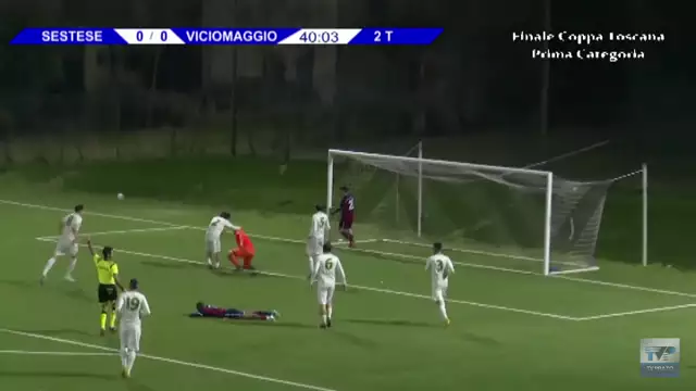 Sestese - Viciomaggio: Finale di Coppa Toscana Prima Categoria (sintesi)