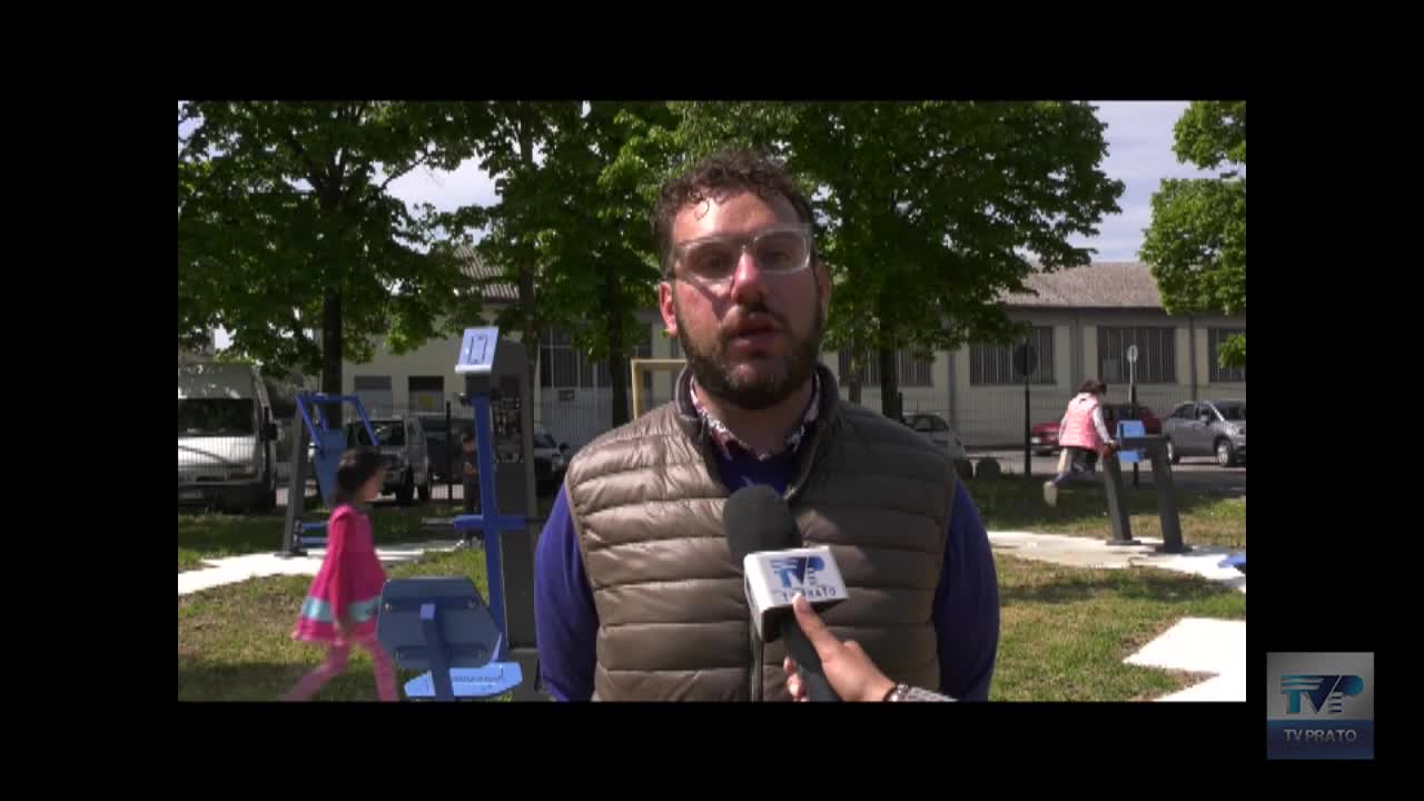 Nuova area giochi inclusiva e nuova palestra all'aperto per i giardini Gandhi a Oste