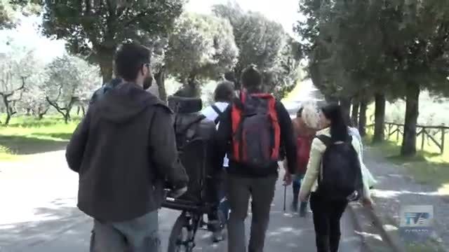 Le camminate inclusive dell' associazione Vagamonti
