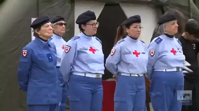 Nuovi mezzi per la Croce Rossa di Prato inaugurati con la benedizione del Vescovo Giovanni Nerbini