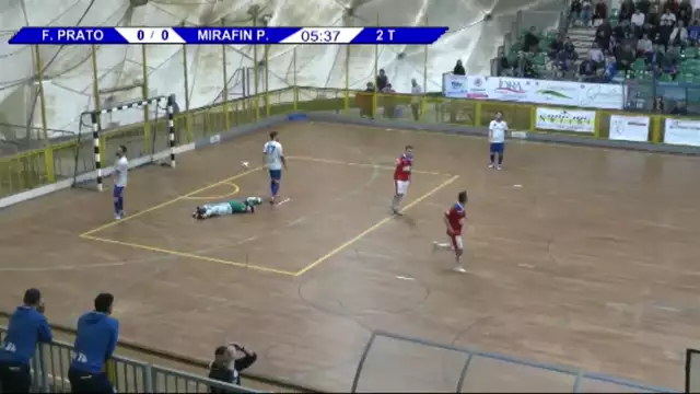 Calcio a 5 serie B, Futsal Prato  - Mirafin 3 -3
