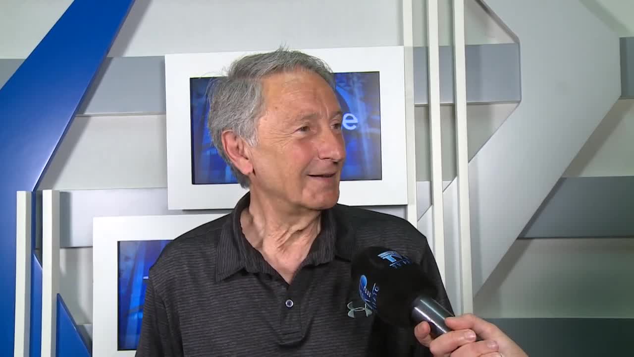 mario ferri corre la maratona al polo nord