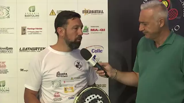 Padel, il maestro Gustavo Machuca al Tennis Club Vaiano