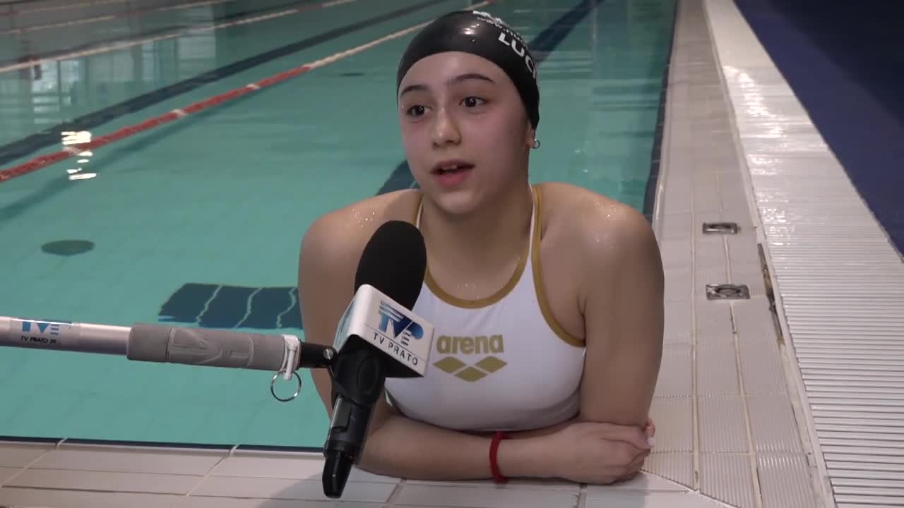 La nuotatrice pratese Lucrezia Domina vince due medaglie al  European Youth Summer Olympic Festival