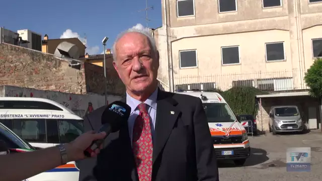 Tre nuovi mezzi sociali, un'ambulanza e il dormitorio per la Pubblica Assistenza L'Avvenire Prato