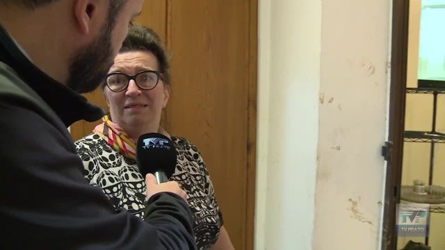 Il torrente è entrato in pizzeria e ha smurato le porte