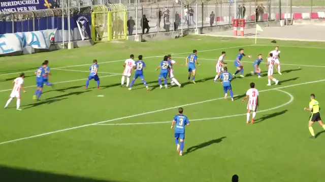 Prato -  Forlì 2- 2  ( gol e immagini salienti)