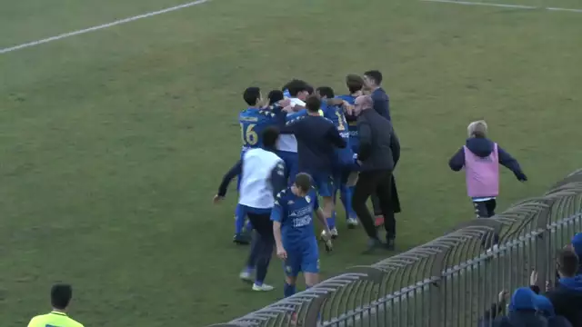 Prato -  Lentigione 2- 1  (HL e interviste post gara)