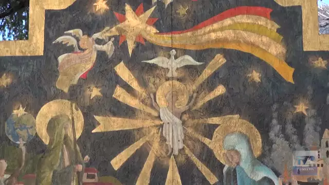 A Vaiano la natività artistica realizzata da Mauro Ravalli